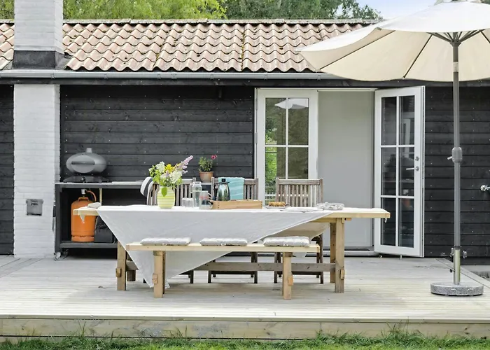 Сasa de vacaciones The Small Oasis With Vibes In Dronningmolle *