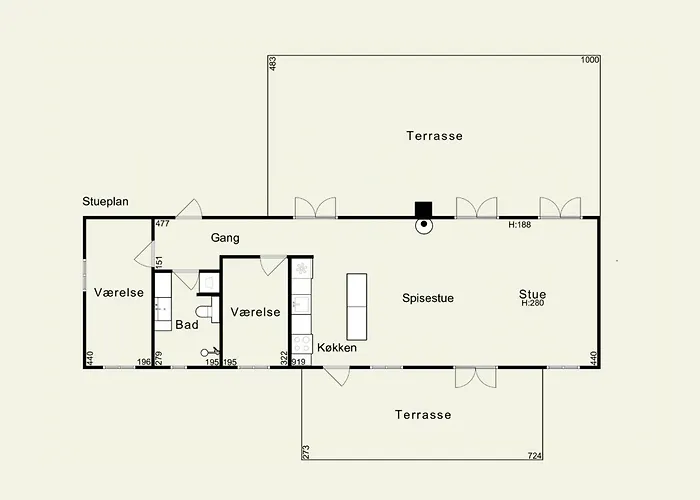 The Small Oasis With Vibes In Dronningmolle Сasa de vacaciones *